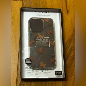 Coach phone case, iPhone 13 pro